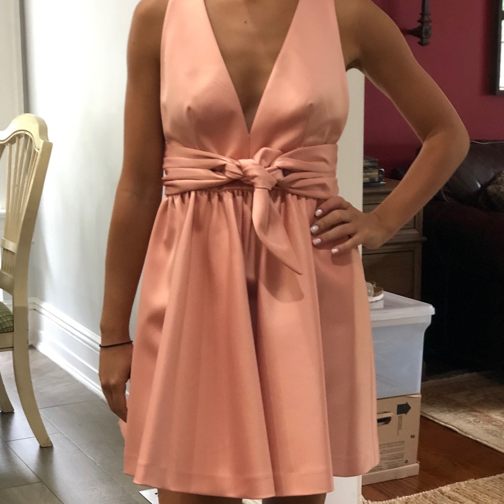 Rachel Zoe Beck Tie Front Dress